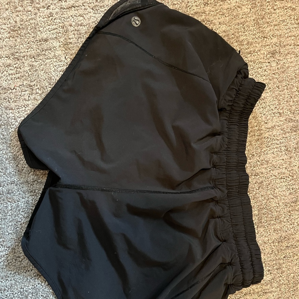 Lululemon black shorts .. size 6